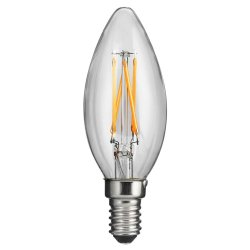 Kertepre - LED - 2700K - Klar - E14 - 4w - Unison