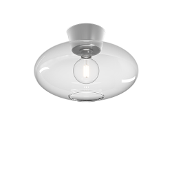 Bullo XL Plafond - Alu/Klarglas - Belid