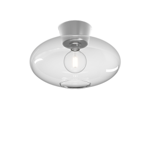 Bullo XL Plafond - Alu/Klarglas - Belid