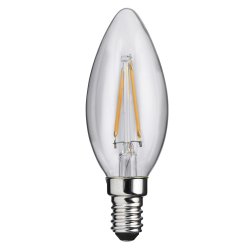 Kertepre - LED - 2200K - Klar - E14 - 1w - Unison