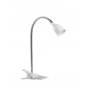Kobra Klemmelampe - Hvid - Nielsen Light