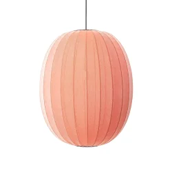 Knit-Wit - 65 High Oval - Coral - Made By Hand