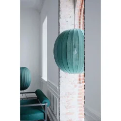 Knit-Wit - 60 Round - Tweed Green - Made By Hand