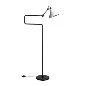 Lampe Gras - Gulvlampe - 411-C - Hvid/Kobber - DCW ditions Paris