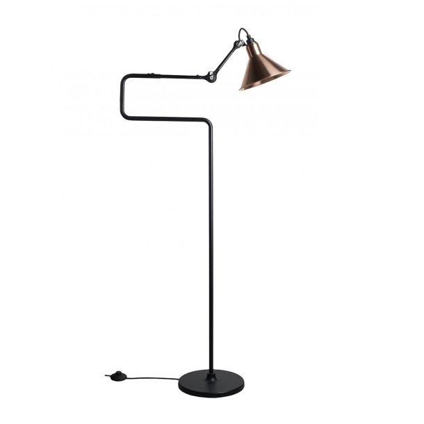 Lampe Gras - Gulvlampe - 411-C - R Kobber - DCW ditions Paris