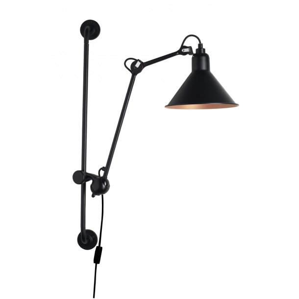 Lampe Gras - Vglampe - 210-C - Sort/Kobber - DCW ditions Paris