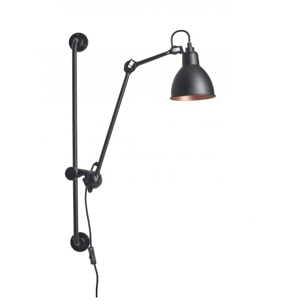 Lampe Gras - Vglampe - 210-R - Sort/Kobber - DCW ditions Paris