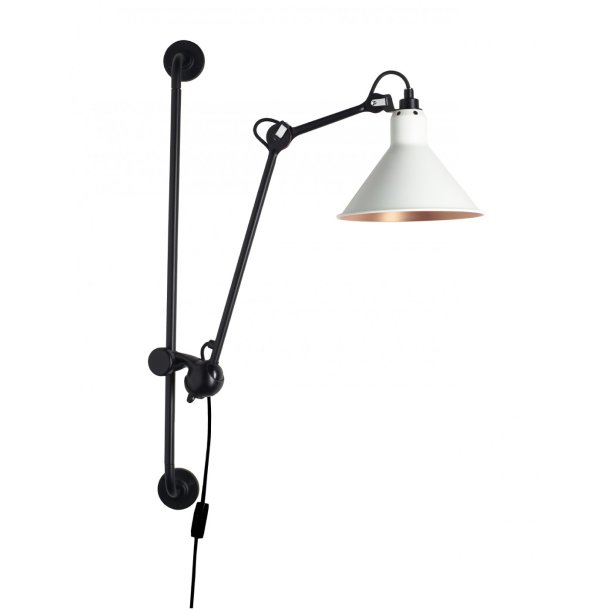 Lampe Gras - Vglampe - 210-C - Hvid/Kobber - DCW ditions Paris