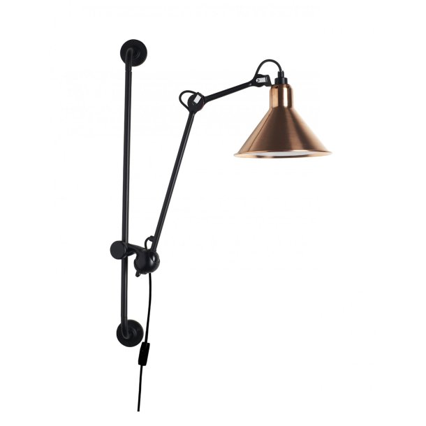 Lampe Gras - Vglampe - 210-C - R Kobber/Hvid - DCW ditions Paris