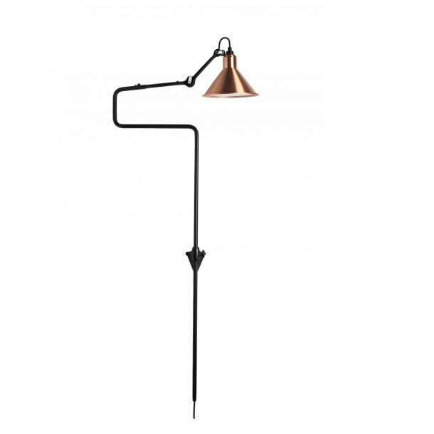 Lampe Gras - Vglampe - 217-C - Kobber/Hvid - DCW ditions Paris
