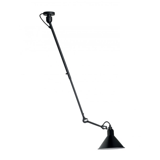 Lampe Gras - Loftslampe - 302-C - Sort/Sort - DCW ditions Paris