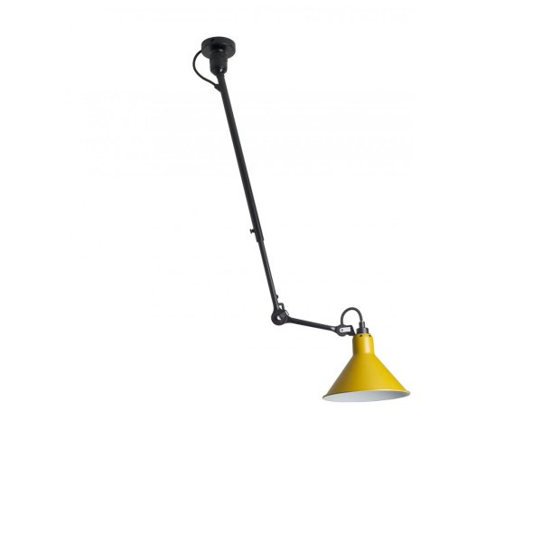 Lampe Gras - Loftslampe - 302-C - Sort/Gul - DCW ditions Paris