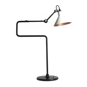 Lampe Gras - Bordlampe - 317-C - Hvid/Kobber - DCW ditions Paris