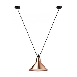Lampe Gras 323-C - Kobber/Hvid - Pendel - DCW ditions Paris