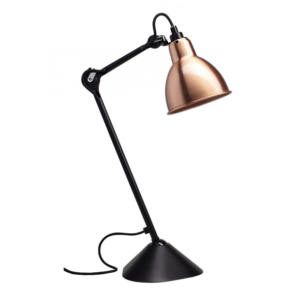 Lampe Gras - Bordlampe - 205-R - Kobber - DCW ditions Paris