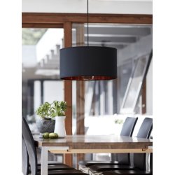 Stofpendel 40 - Sort/Guld - Nielsen Light