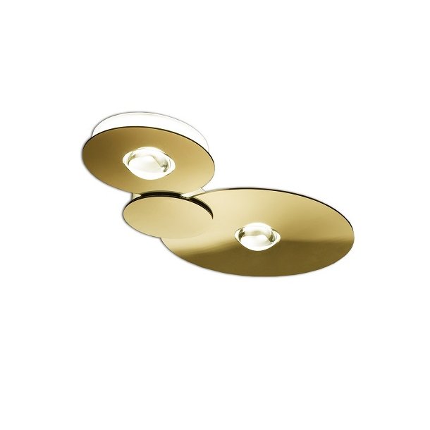 Bugia PL2 loftslampe - Guld - Lodes
