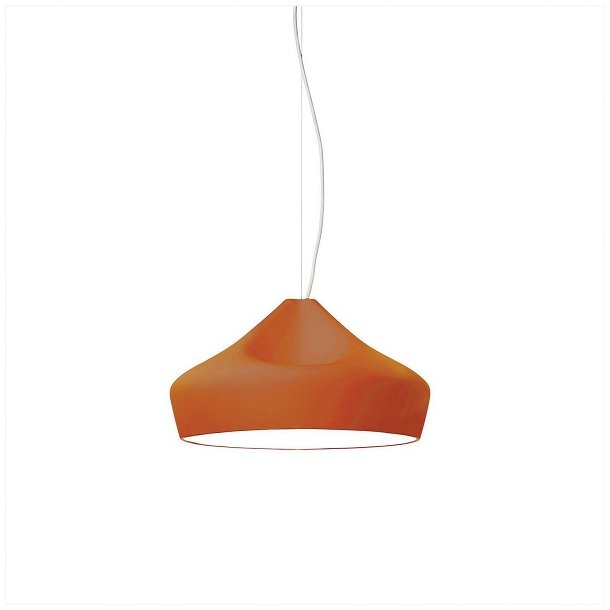 Pleat Box 47 Pendel Terracotta/Hvid - Marset