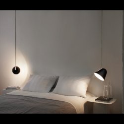 Tilt Pendel 18 - Sort/Sort - Nyta - UDSTILLINGSMODEL