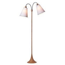 Fodg�nger Gulvlampe - Tr�look/Lavendel - Nielsen Light