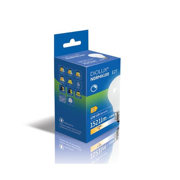 LED p�re - Opal - Diolux - 12W - 1521L - 2700K