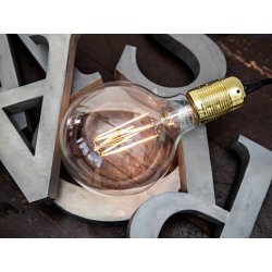 LED-4 Globe Klar Mega Edison - Dmpbar - Danlamp