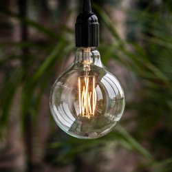 LED-4 Globe Klar Mega Edison - Dmpbar - Danlamp