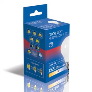 LED p�re Diolux 11W - 3 Trins - 1521lm - 3000K