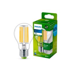 LED pre 4W (60W) - E27 - Klar - A-pre - Philips