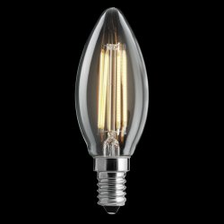 Uni Ledison - Kertepre - LED - 2700K - Klar - E14 - 4w - Unison