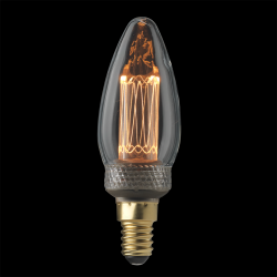Uni K - Kertepre - Dmpbar - LED - 1800K - E14 - 2,3w - Unison
