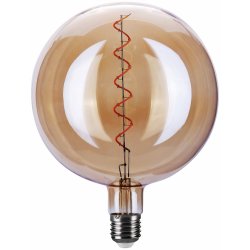 LED Filament - Amber - Dæmpbar - ø20 - - Dekorative pærer - Lys-kilden.dk
