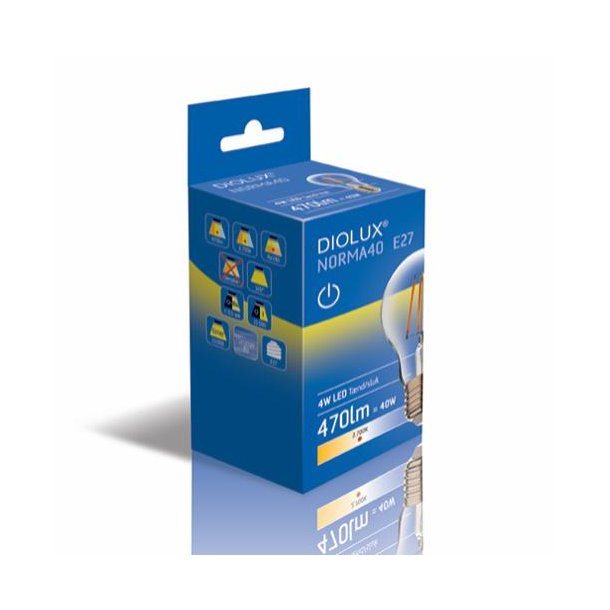 LED p�re - Klar - Diolux - 4W - 2700K