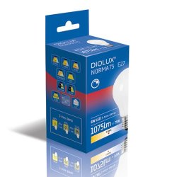 LED pre Diolux 8W - 3 Trins - 1055lm - 3000K