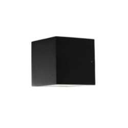 Cube Vglampe ude/inde Sort - Light-Point