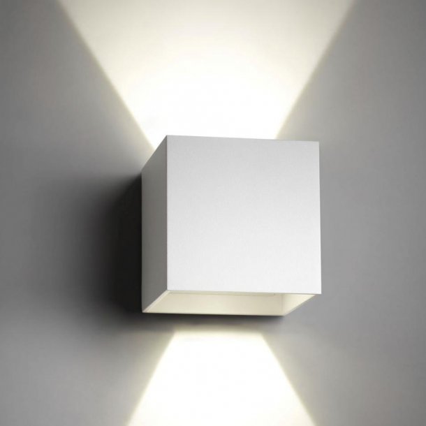 Box mini vglampe LED - Hvid - Light-Point