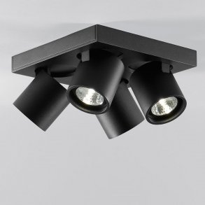 Focus plus 4 Loftspot - Sort - Light-Point