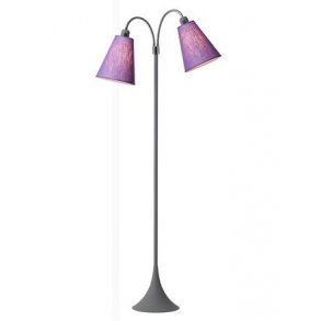 Fodgnger Gulvlampe - Soft Gr/Lilla - Nielsen Light