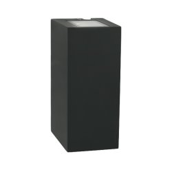 Lillehammer - Up/Down LED vglampe 1580 - Sort - Norlys