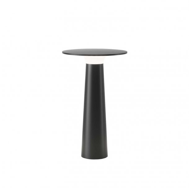 Lix IP44 Bordlampe - Jet Sort - Transportabel - IP44.de