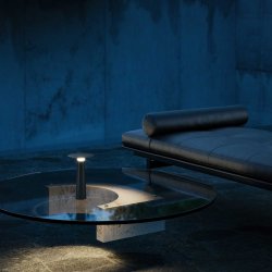 Lix IP44 Bordlampe - Jet Sort - Transportabel - IP44.de