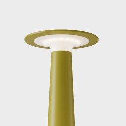 Lix IP44 Bordlampe - Solgul - Transportabel - IP44.de