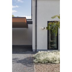 Cuba Dobbelt Vglampe - 4000K - Mrkegr - Lutec