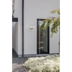 Cuba Dobbelt Vglampe - 4000K - Mrkegr - Lutec