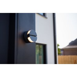 Eklips V�glampe - M�rkegr� - Lutec