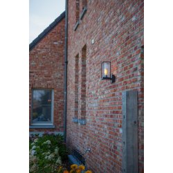 Flair V�glampe - Mat Sort - Lutec