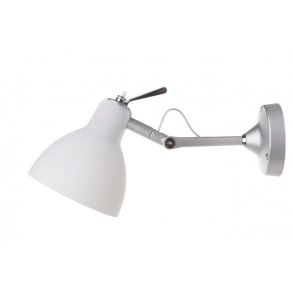 LUXY H0 Vg - Alu/Satin - Hvidt Glas - Rotaliana