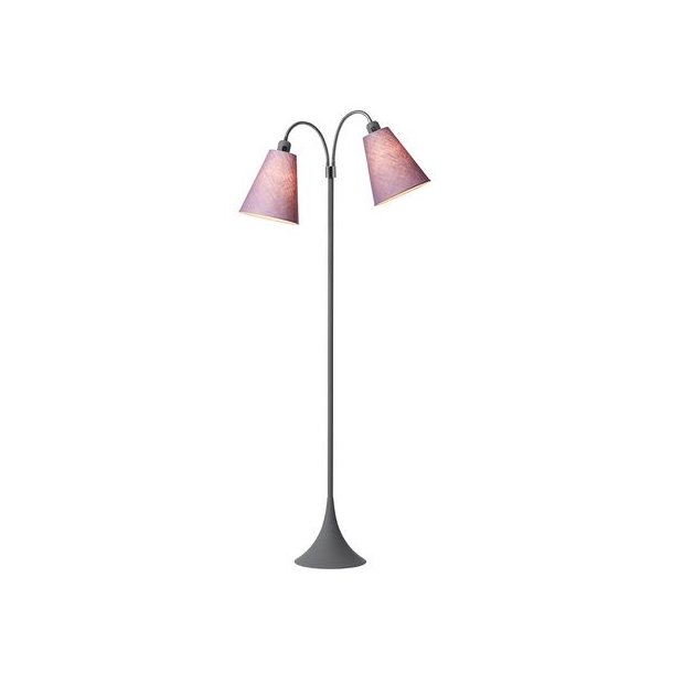 Fodgnger Gulvlampe - Soft Gr/Lyng - Nielsen Light