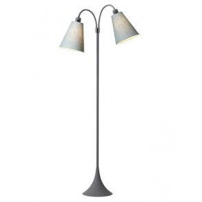 Fodgnger Gulvlampe - Soft Gr/Lys turkisbl - Nielsen Light