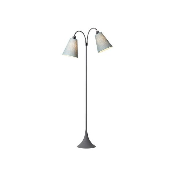 Fodgnger Gulvlampe - Soft Gr/Lys turkisbl - Nielsen Light